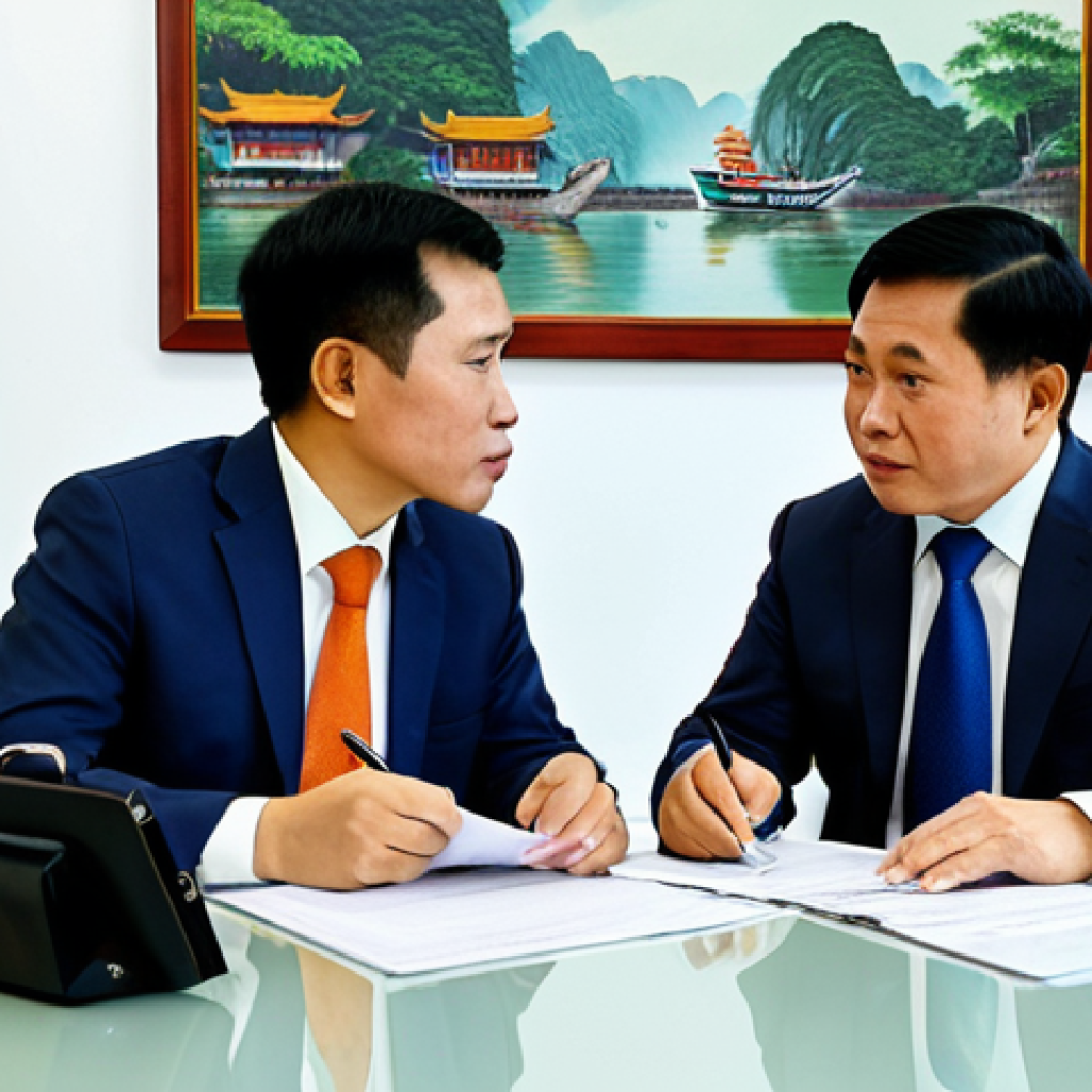 리스크 관리의 문화적 요소 - Business Negotiation**

A professional business meeting in Hanoi, Vietnam. Two fully clothed executi...